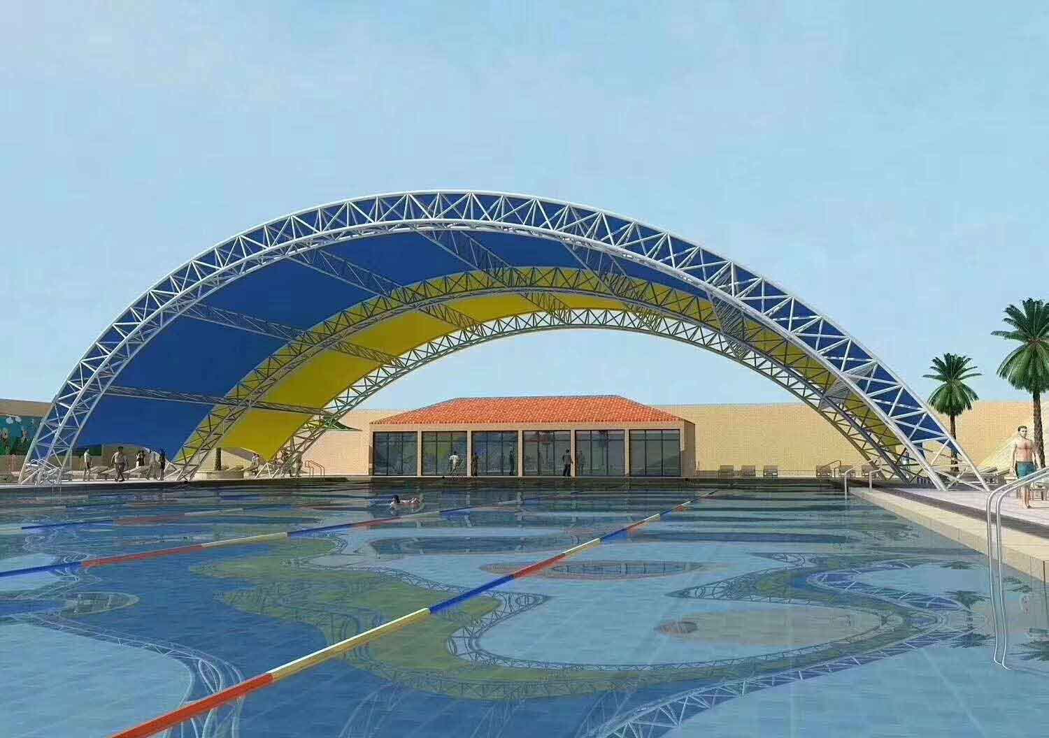 膜（mó）結構（gòu）雨棚